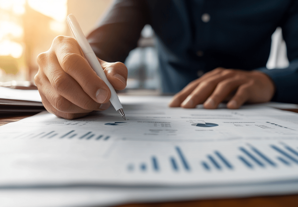 Tax advisor providing strategic planning guidance